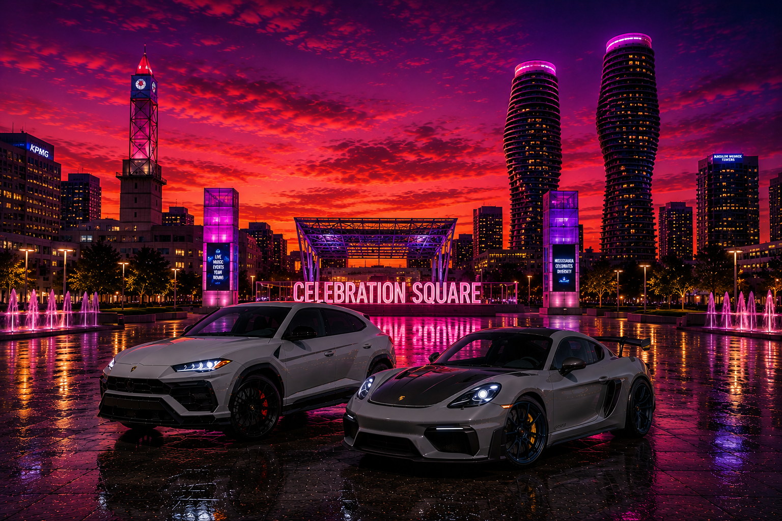 Exotic supercars in Mississauga